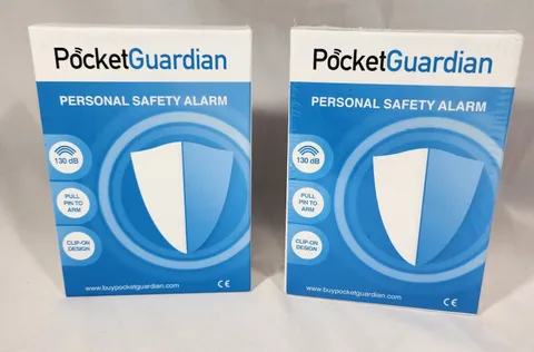 Lot of 2 POCKET GUARDIAN Personal Safety Alarm security rape prevention NEW