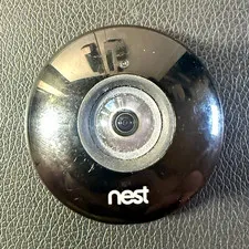 Nest Cam A0005 Indoor Surveillance Camera Black - TESTED & WORKING. CAM ONLY