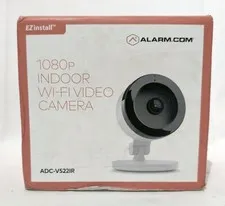 Alarm.Com 1080p Indoor Wi-Fi Video Camera with Night Vision - ADC-V522IR - NEW