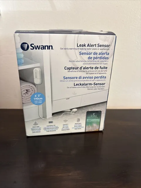 Swann - Wireless Leak Alert Sensor - White