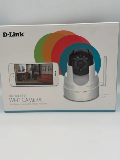 D-LINK DCS-5222L HD Pan & Tilt Wi-Fi Camera Night Vision Wireless