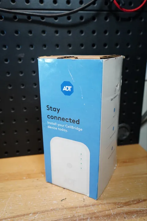 (D) ADT "CellBridge" Alarm System Upgrade Unit, 3G to 4G, 24-hr Backup, New