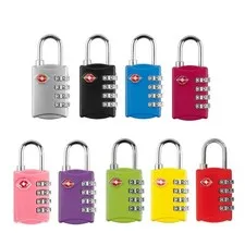 4-Digit Combination Padlocks Locks Luggage Travel Accessories Gift