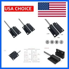 MC-38 NC Surface Mount Wired Security Window Door Contact Sensor Alarm Magnet...