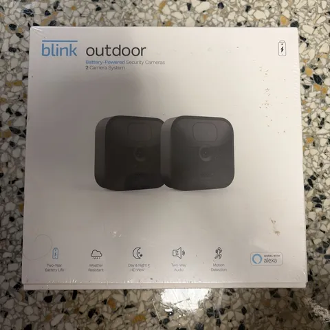 Blink Outdoor Wireless HD Smart Security 2 Camera System 1080p 3rd gen New