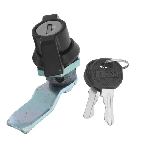 Durable Zinc Alloy Cabinet Locks with Key T-Handle for Door and Drawer Black
