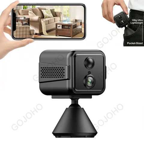 Mini Camera Wifi Home Security Cam Full HD 1080P Night Vision Audio Video