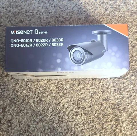 Wisenet QNO-8010R Bullet Network Camera 5MP 2.8mm PoE IR Black IP66 IK10