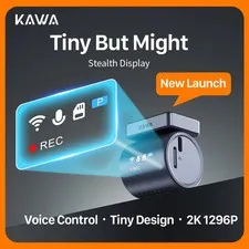 2K KAWA MINI 3 Pro Cameras for Car DVR Tiny Dash Cam 24 Parking Auto Video Recor