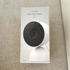 Google Nest Cam Indoor Surveillance Camera 2K HDR Wi‑Fi/Wired White