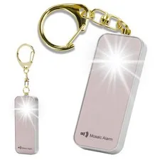 Ultrathin Personal Alarm Rainproof Ultra-Lightweight (0.8 oz) Bulky-Free Keyc...