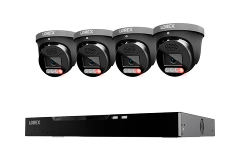 Lorex Connect X Series 4K 16-Channel Wired NVR System with X5 Turret Security Ca
