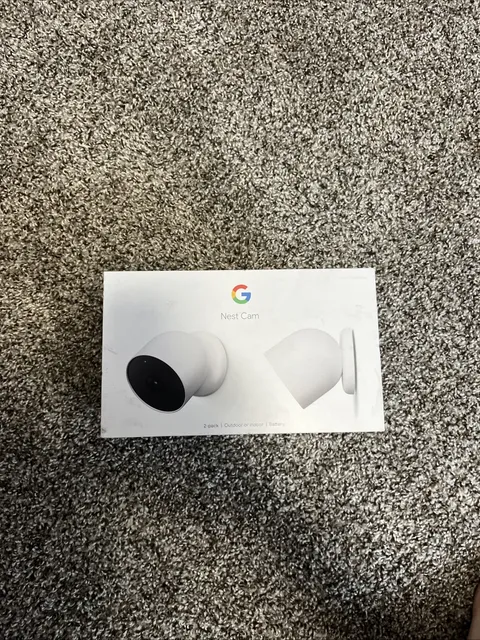 Google Nest Cam Outdoor or Indoor, Battery - 2nd Generation - 2 Count