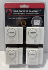 Doberman Security Window / Door 100 Db Alarm Kit Magnetic Trigger - 4 pack - New