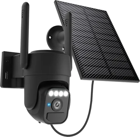 Solar Camera Outdoor Wireless, 360° Wi-Fi Home Security Cameras