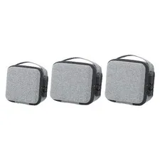 Office Stamp Lock Box Handbag Storage Bag for Filing Personal Items Business