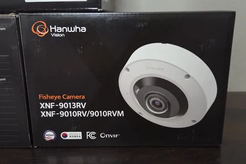 Wisenet Hanwha Techwin XNF-9010RV 12MP Outdoor Network Fisheye Camera