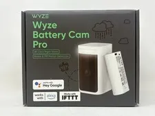 Wyze Battery Cam Pro 2K HDR Wireless Security Camera WYZECOP New, Smart Home