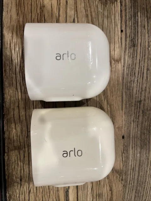 Lot of 2 Arlo Pro 3 VMC4040P Add-On Wireless Camera With Battery - For Parts