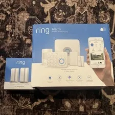 Ring Alarm Wireless Home Security Kit - White with 2 contact sensors NEW IN BOX 