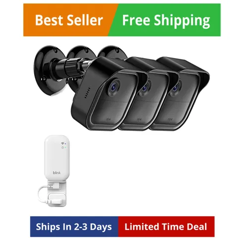 All-New Blink Outdoor Camera Surveillance Mount, 3 Pack Weatherproof Protecti...