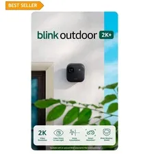 Outdoor 2K+ Wireless Security Camera - Enhanced Audio, Long-Lasting Battery