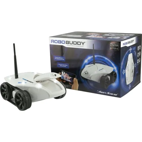 Wireless HD Wi-Fi Security Camera Robo Buddy Mobile Vehicle