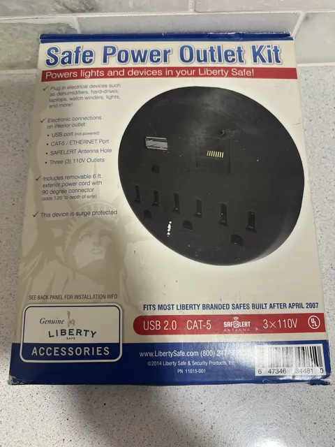 Liberty Safe Safe Power Outlet Kit