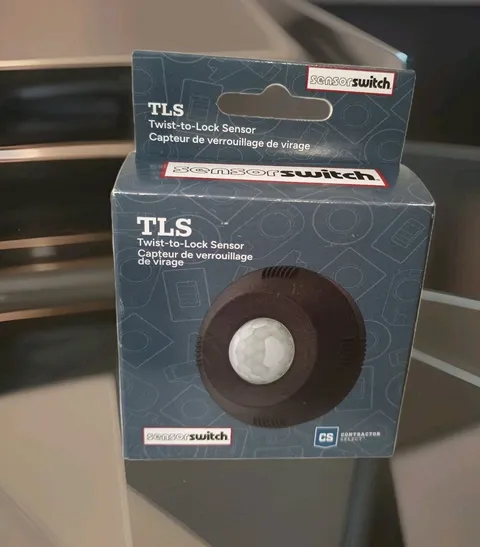 TLS Black Twist To Lock Motion Sensor 289JT8 For Lithonia Lighting Compact Pro