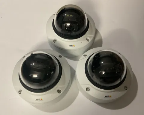 *LOT OF 3* AXIS Q3515-LV 9MM 2 MP Network Dome Camera 01039-001 Working