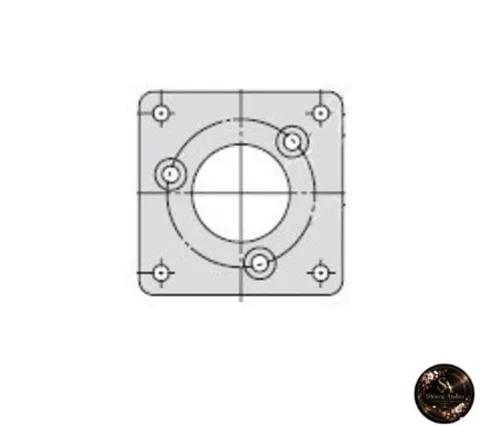 Omron E69-FCA02 Encoder Flange