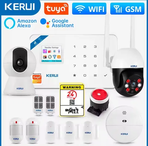 Kerui Security W181 Wireless Anti-Theft KIT NEW VERSION HOME ALARM WI-FI GSM