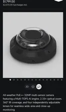 Ubiquiti UniFi AI Multi Sensor 4 Camera - white (UVC-AI-MS-4-white)