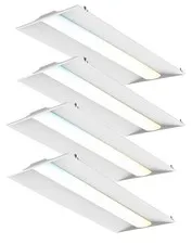 LED ENERGY PLUS 2x4 FT Troffer, 0-10V Dimmable, 2X4 White