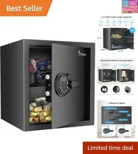 Security Safe Box,1.2 Cubic Feet Large Document Safe Box,New Type of Digital ...