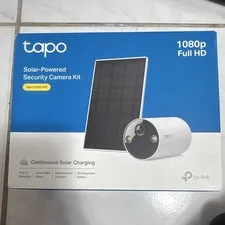 Tapo C402 KIT Solar 1080p Wi-Fi Outdoor Cam, Color Night Vision Alexa/GA