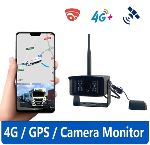 Waterproof 4G 5G Heavy Vehicle Camera Online Video Monitoring 24V GPS Tracking