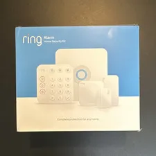 Ring Alarm Home Security Kit Complete System w/ Keypad, White