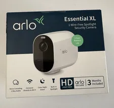 Arlo Wire-free Essential XL Spotlight Security Camera New Sealed