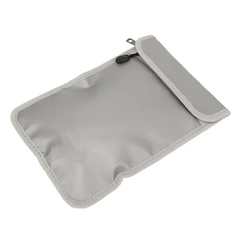 AKLOSIPY Fireproof Document Bag Small Storage Pouch With For Valuables Legal