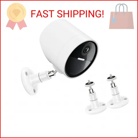 VIIVRIA 2 Pack Wall Mount Compatible with SimpliSafe Outdoor Security Camera, 36