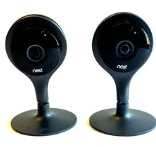 Nest Cam Indoor Security Camera 1st Gen A0005 w/ Mount x2 no wires included