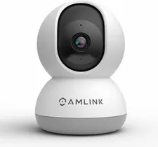 AMLINK 4MP Pan/Tilt Wireless IP Camera (Wired Power), Built in Siren, AL4M-P401W