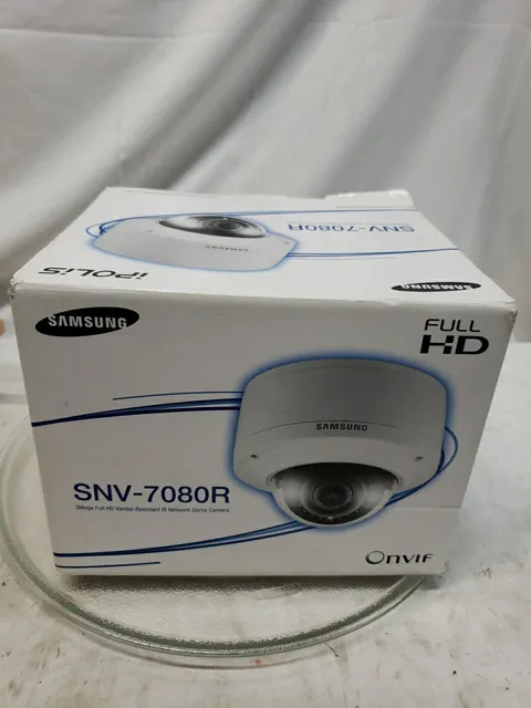 Samsung SNV-7080R 3MP IR Outdoor Dome IP Security Camera