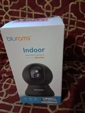 blurams Indoor Security Camera PTZ 2K Wi-Fi Color Night Vision BLACK
