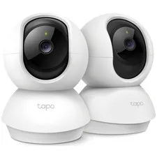TP-Link Tapo 2K Pan/Tilt Security Camera, 2-Pack, Alexa & Google Compatible