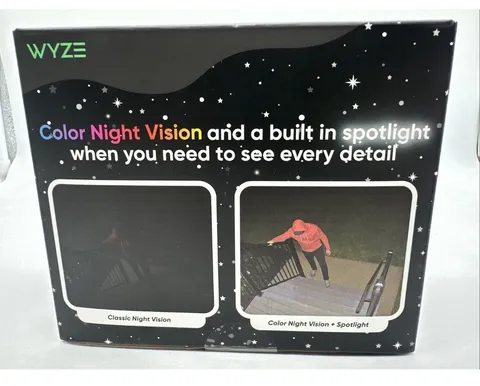 Wyze BATTERY Cam PRO 2k Security Outdoor/indoor Camera Brand New SEALED - White