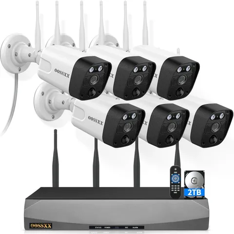 (2026 Update) Wireless Wifi Outdoor Security Camera System with Dual Antenna Cam