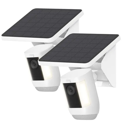 UOGW 4W Solar Panel Charging Mount for Ring Outdoor Cam Plus,Stick Up Cam,Spo...