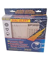 SKY-LINK DIAL-ALERT AD-433 EMERGENCY DIALER VOICE PHONE DIALER PROGRAMMABLE NEW